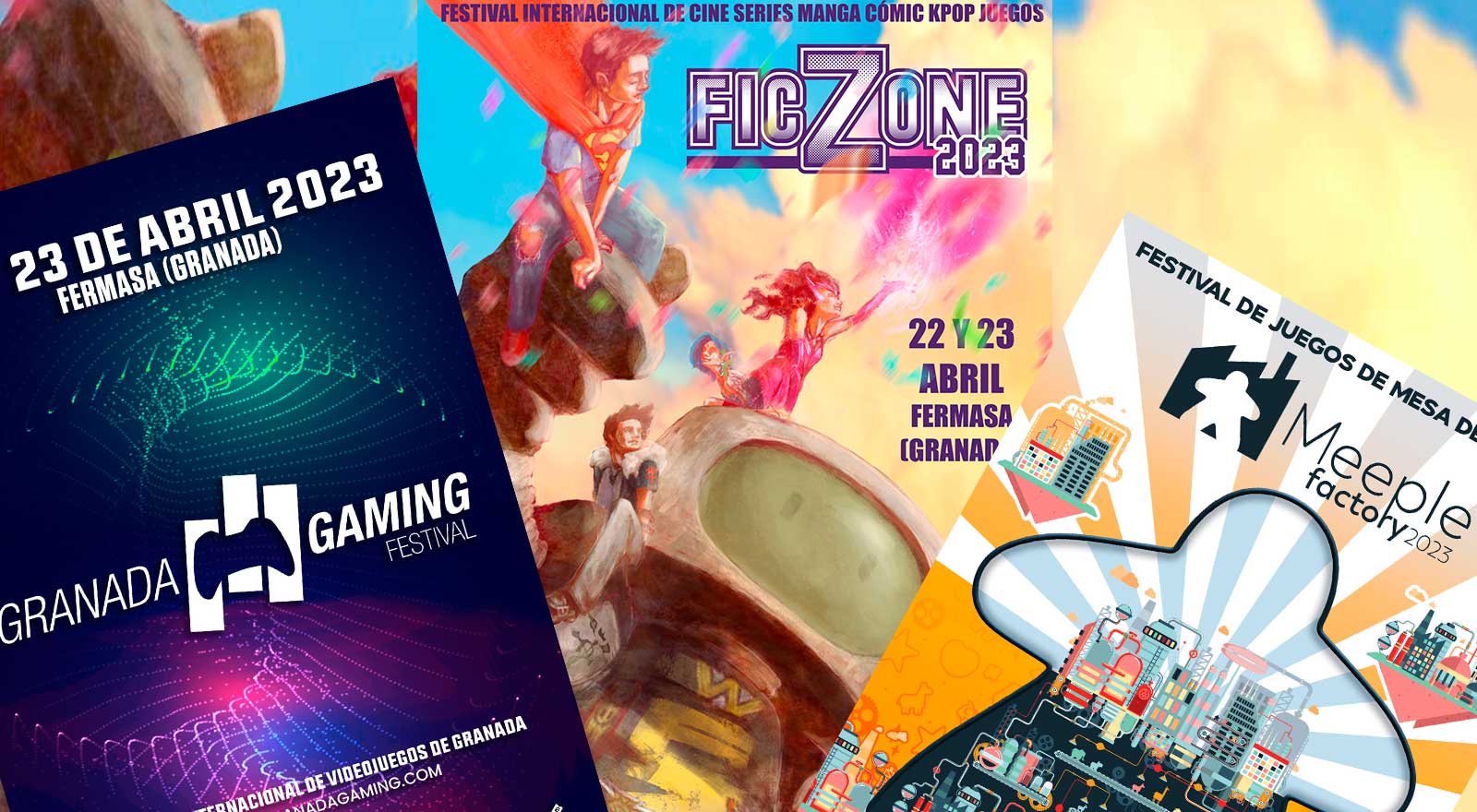 FicZone + Granada Gaming + Meeple Factory 2023